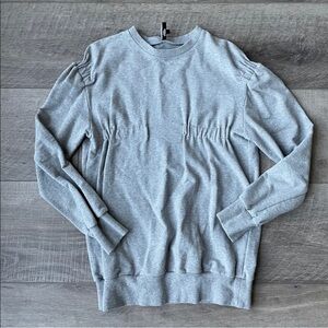 Versus Versace Cinched Sweatshirt in Gray Size XS